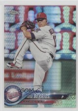 2018 Topps Chrome Prism Refractor Jose Berrios #187 04xt