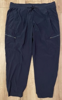 Athleta Venture Go Far Travel Jogger Pant-Women's 18-Navy-Cargo Pockets