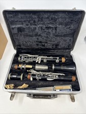 Bundy Resonite Clarinet Vintage with Hard Carrying Case Made by Selmer, USA