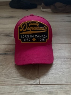 DSQUARED2 CAP | ORIGINAL | ROT | EINHEITSGRÖSSE | SEHR GUTER ZUSTAND