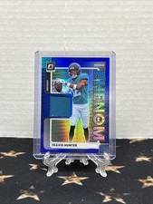 2025 Optic - Rookie Phenoms Travis Hunter Blue Hyper Prizm (MEM, RC)
