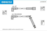 Janmor ZüNdleitungssatz ODS232 FüR Kadett T92 Vectra Astra Opel CC T85 Silikon