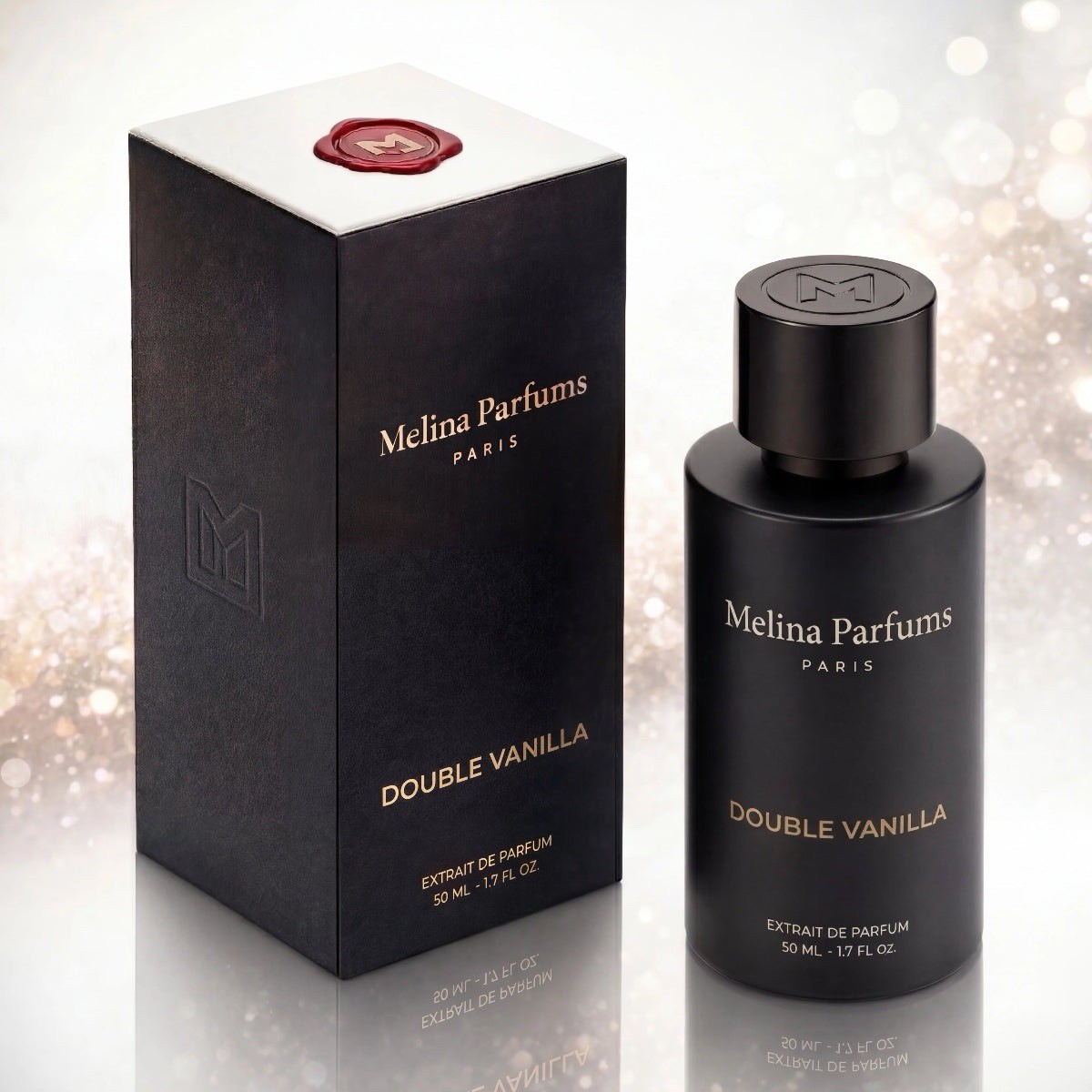 Extrait de Parfum Mixte Double Vanilla Édition L’Obsidienne en flacon de 100ml