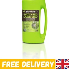 Nature Safe 1kg Lawn Patch Fix - Organic Seed & Fertilizer for 50 Patches 11.99 per kilo