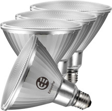 300W Equivalent PAR38 LED Flood Light Bulbs - 5000K Daylight, 4-Pack