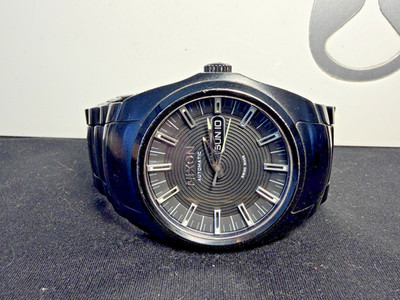 Nixon The Automatic SR All Black Swiss Movement