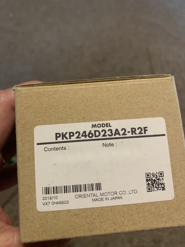 Orientalmotor PKP246D23A2-R2F Stepper Motor 3.2VDC 2.3A 1.8° Solid Shaft