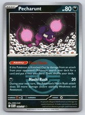 Pecharunt (Poke Ball) 143/217 Rare Ascended Heroes Pokemon Reverse Holo NM