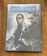 Miami Vice DVD, Unrated Director's Edition, 2006 Foxx Farrell New And Sealed