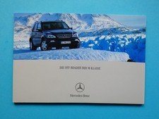 Prospekt / Katalog / Broschüre - Mercedes W1...