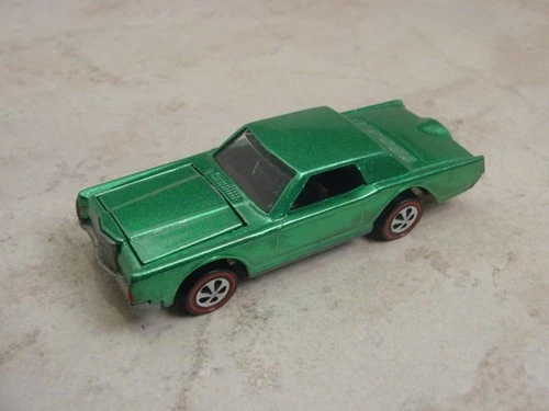 Restored Hot Wheels Redline - Continental Mark III - Green w/ Dark! Free Ship!!