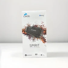 Cardo Spirit Single Bluetooth Motorcycle Intercom IP65 Waterproof SPRT0001