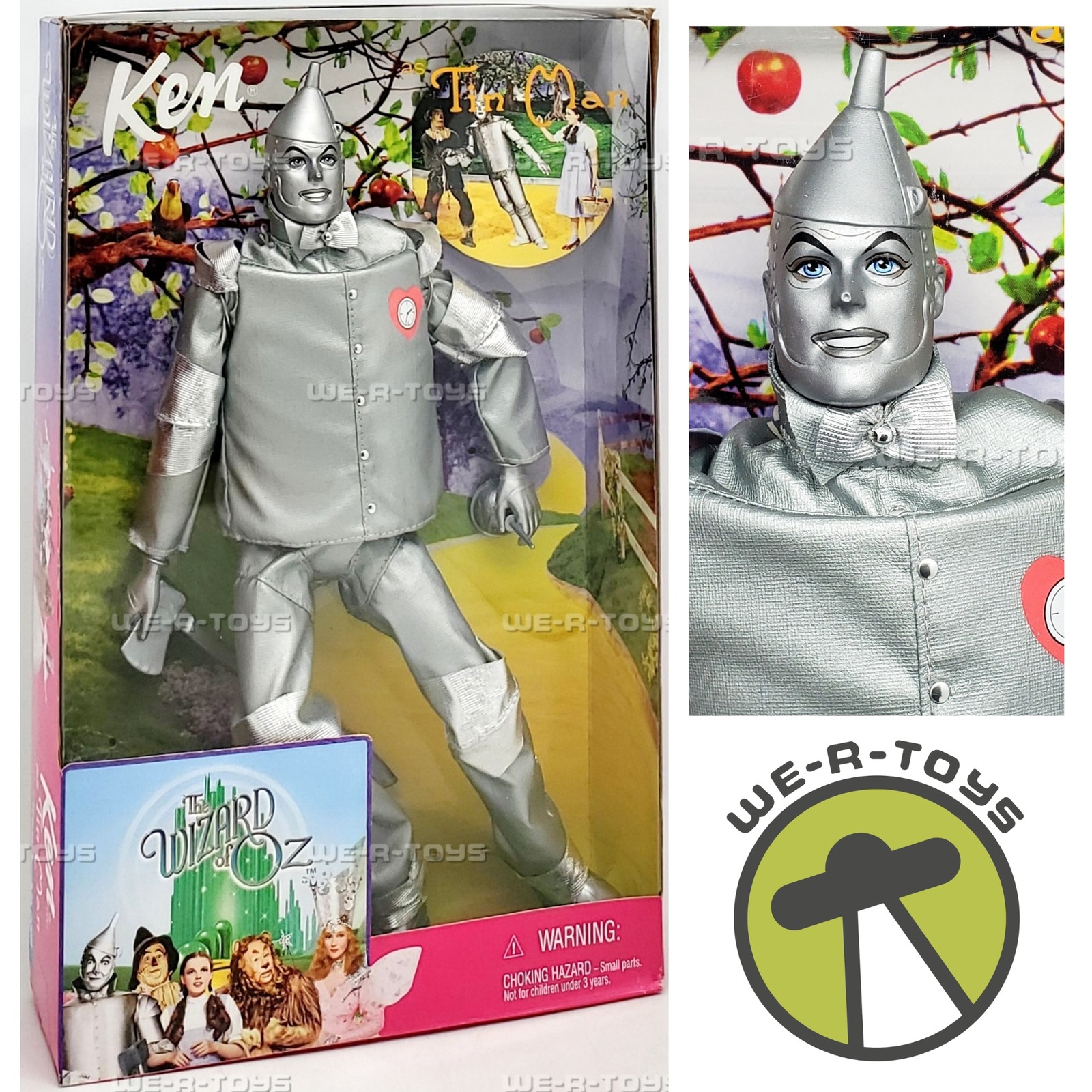 Barbie Wizard of Oz Ken as Tin Man Doll 1999 Mattel 25815