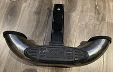 Bully Hitch Step Hitch Cover - Chrome - No Pin - Fits 2” Box Hitch - Good Cond