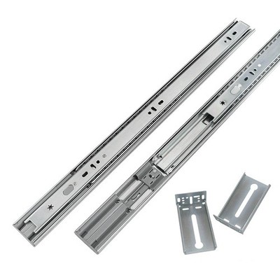 LONTAN 14'' Soft Close Drawer Slides, Heavy Duty 100lb Dresser Glides 1 Pair