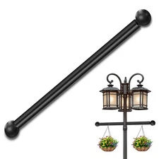 iplusmile Lamp Post Cross Arm Replacement: 22" Cross Arm Ladder Rest Handle w...