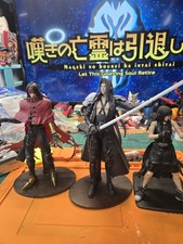 Square Enix Final Fantasy Sephiroth Vincent Valentine Tifa Figure Set