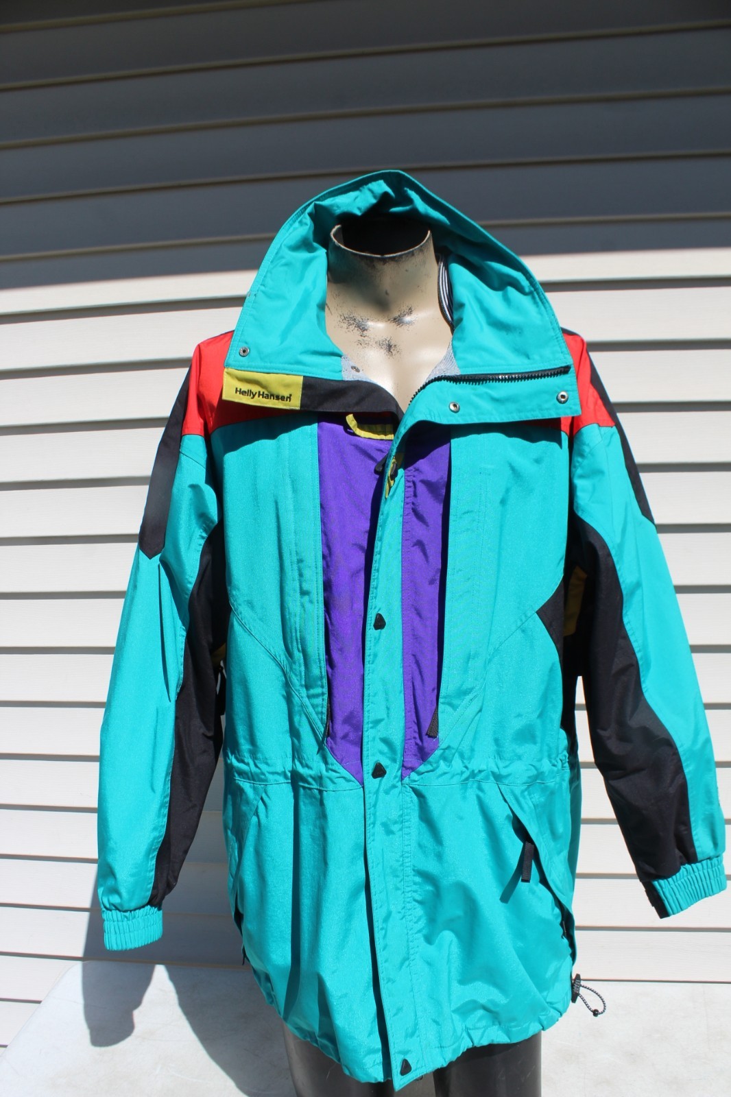 VTG Helly Hansen Jacket Equipe Tech Snowboarding … - image 11