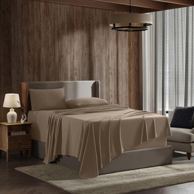 Nestl Split King Sheets Sets for Adjustable Bed - 5 Piece Split King Sheet Set,
