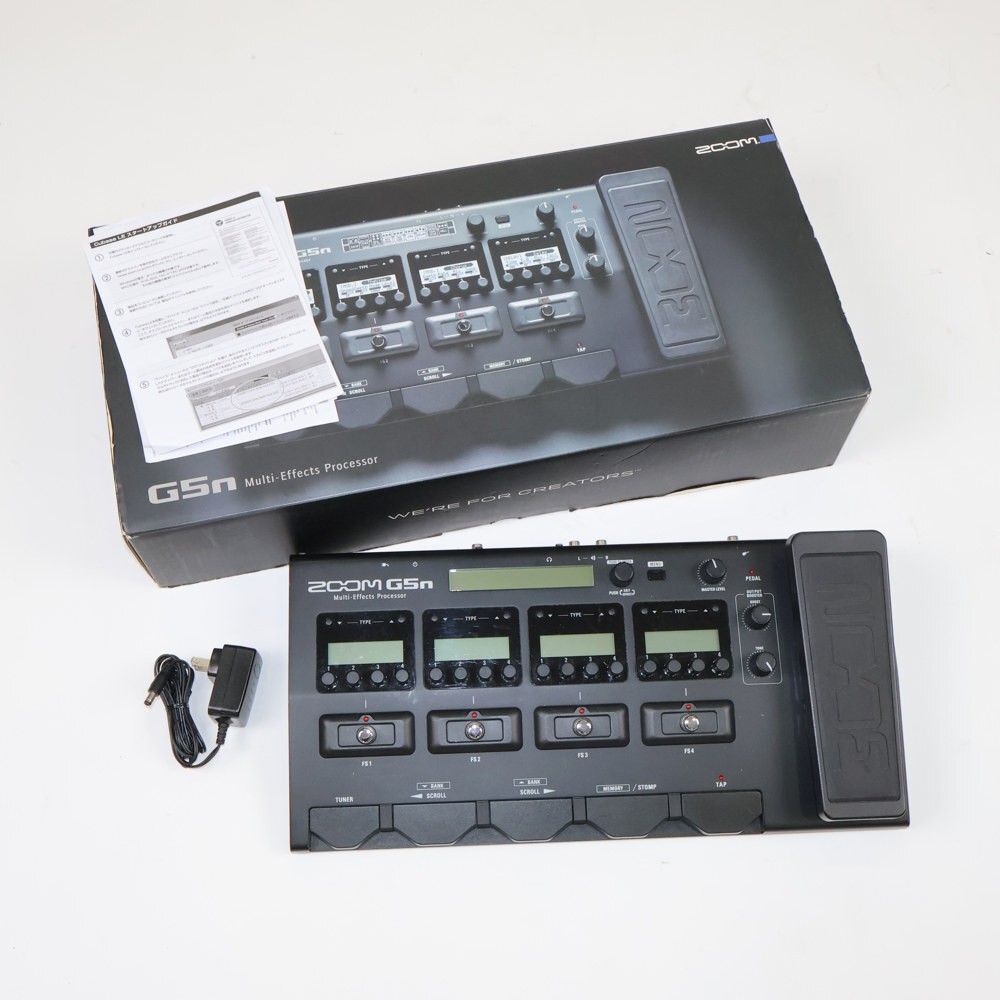 ZOOM G5n Guitar Multi Effects Processor Amp Modeling Japan | eBay