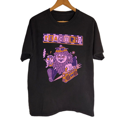 2025 Tour Tee   Peach Pit Black Cotton All size S-5XL Unisex Tee Shirt HT222