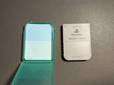 Sony Playstation 1 PS1 - Memory Card mit Case