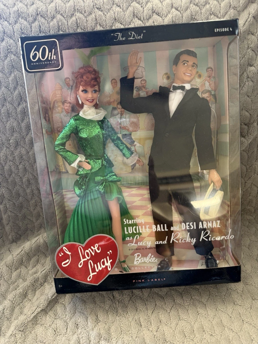 Mattel I Love Lucy Barbie Dolls & Doll Playsets Limited Edition