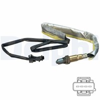 Lambdasonde Sensor Abgassteuerung Delphi ES20635-12B1 FüR S60 V70 184 XC70 S80 2