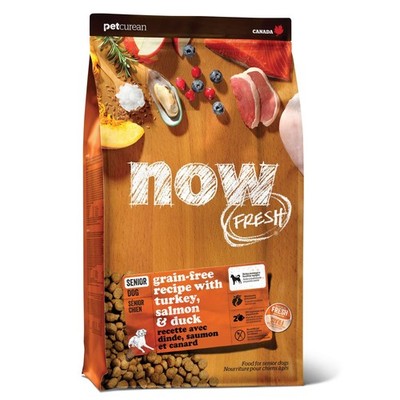 Now Fresh Senior Dog Food 3.5 lb Fresh Turkey Grain Free Joint Health Nutrition