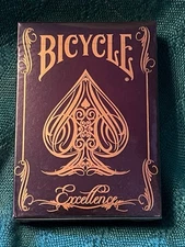 Bicycle Excellence Limited Edition Playing Cards Deck Elite NEW/Sealed! USPCC ❤️