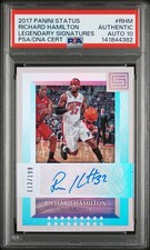 2017 RICHARD HAMILTON LEGENDARY SIGNATURES #RHM PSA GEM MT 10 AUTO 141844382