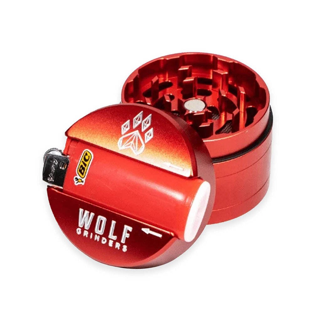 Wolf Grinders 4-Piece Maxi Large Aluminum Herb Grinder | eBay
