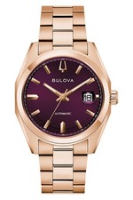 BULOVA Orologio Da Uomo Automatico Surveyor Color Oro Rosa/Viola 97B234