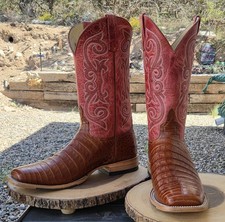 Horse Power Top Hand Collection HP 8003 Men's US 14D Western Cowboy Boots.