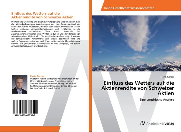 Florin Gerber | Einfluss Des Wetters Auf Die Aktienrendite Von Schweizer Aktien-image