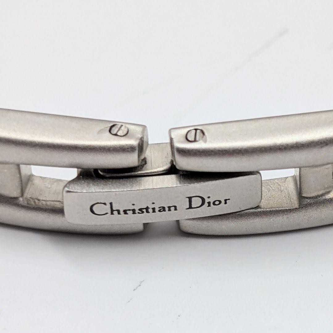 Christian Dior Wristwatch WB8101 Navy Dial Silver Band Quartz
