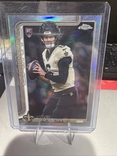 2025 Topps Chrome Rookie Refractor - Tyler Shough #398