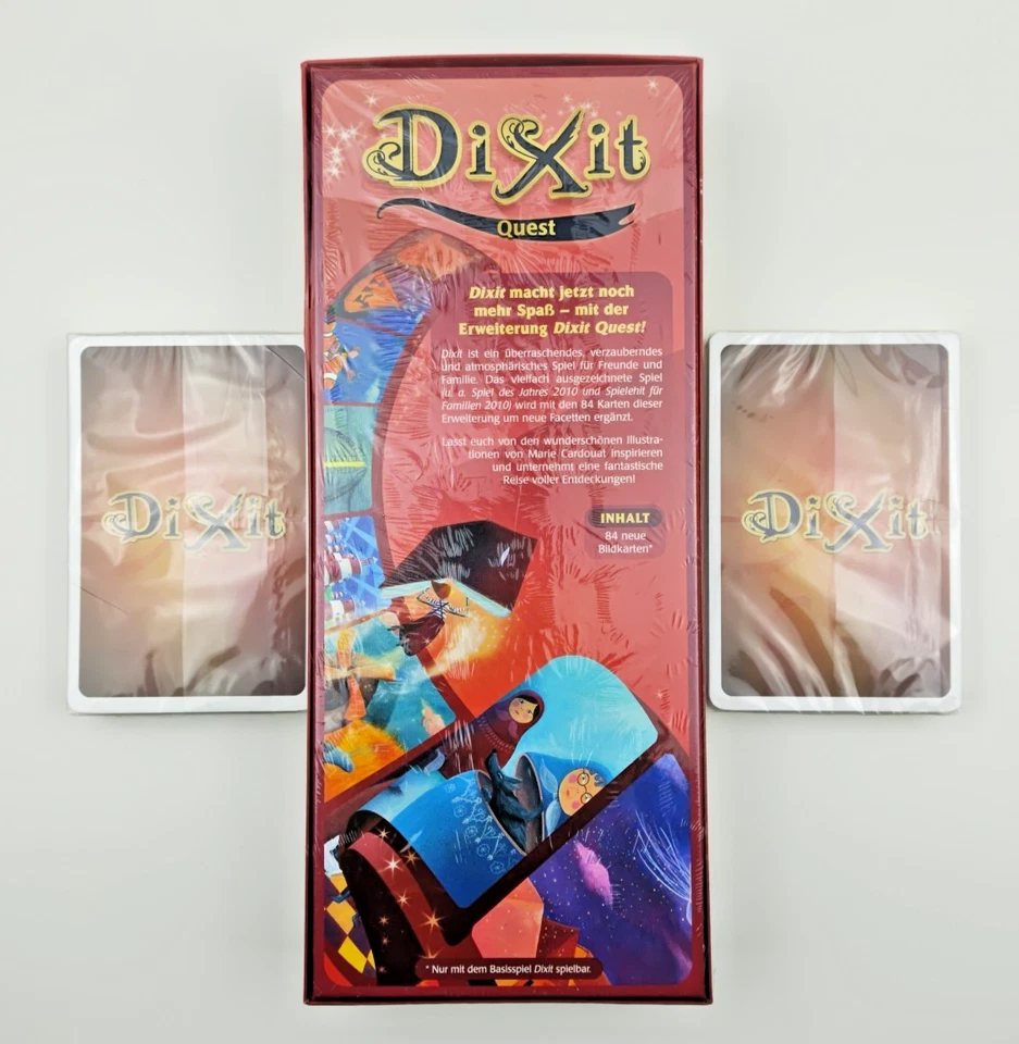 Dixit Quest Erweiterung mit 2x Ersatzkarten NEU OVP Deutsch Asmodee Libellud - Bild 3 von 4