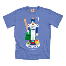 Official In The Clutch Bobby Witt Jr. MLBPA Nutcracker Christmas Baseball Tee