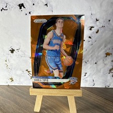 Panini 2024-25 Prizm Orange Ice Rookie Nikola Topic #230 orange ice 