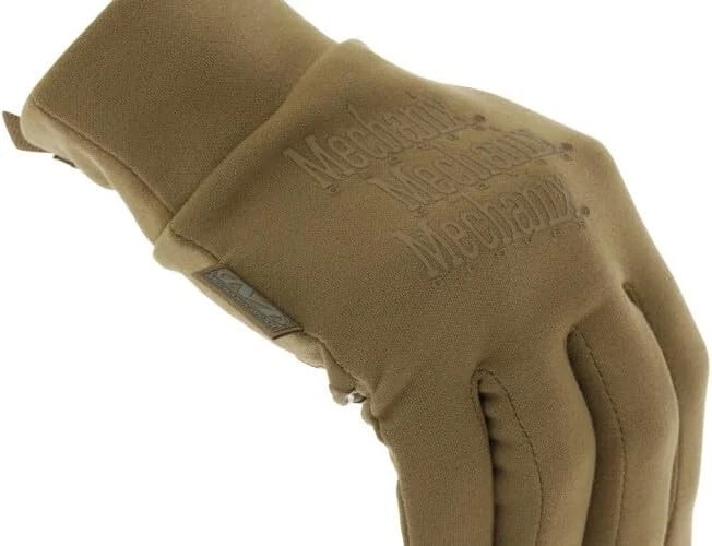 Mechanix Wear: Guantes de trabajo para clima frío Coyote transpirables microfleece CWKBL-72 Foto 4 de 4