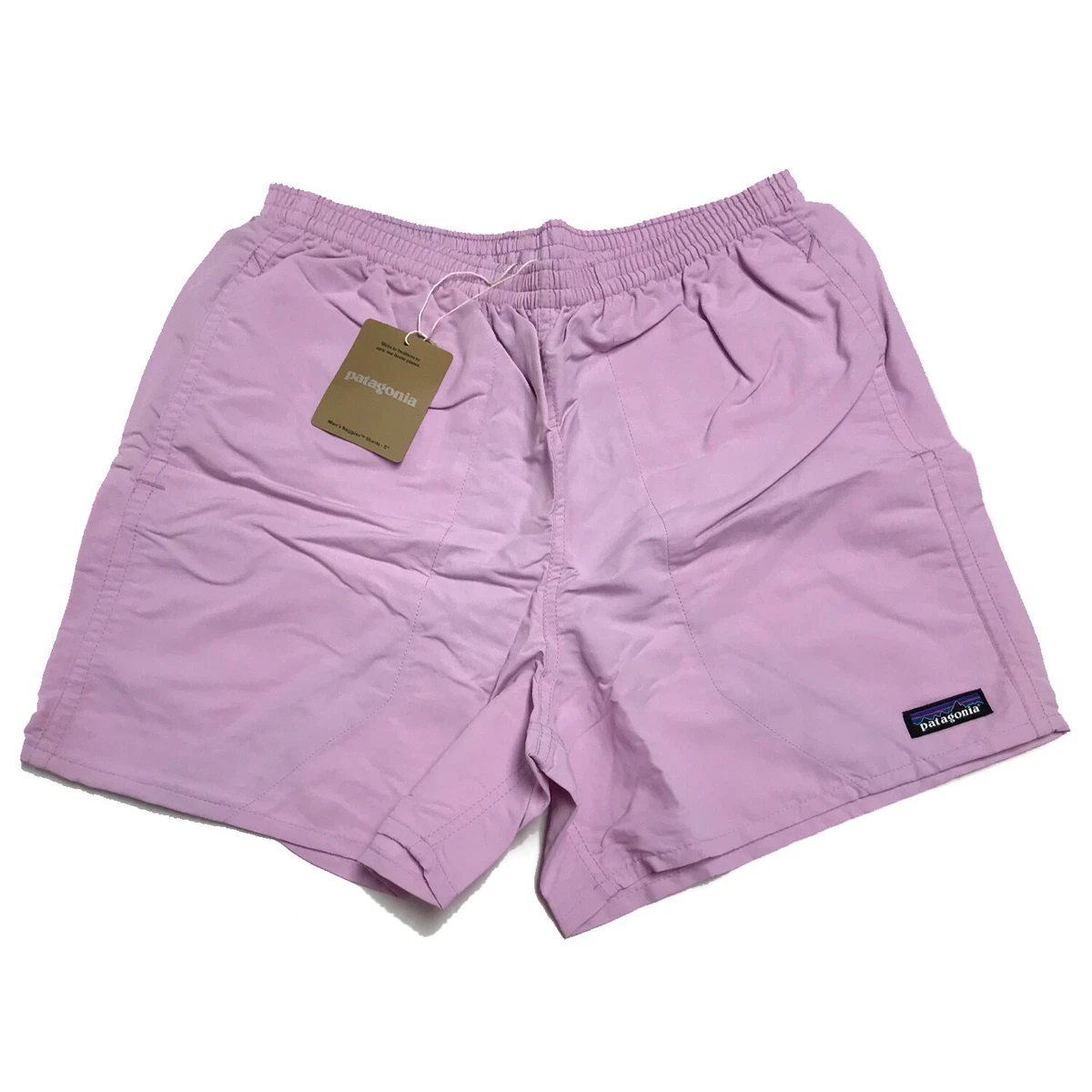 NWT Patagonia Men's Large Baggies 5 | Evening Mauve | Shorts/Swim Trunks