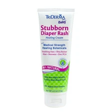 TriDerma MD Baby Stubborn Diaper Rash Healing Cream, 4 Ounces