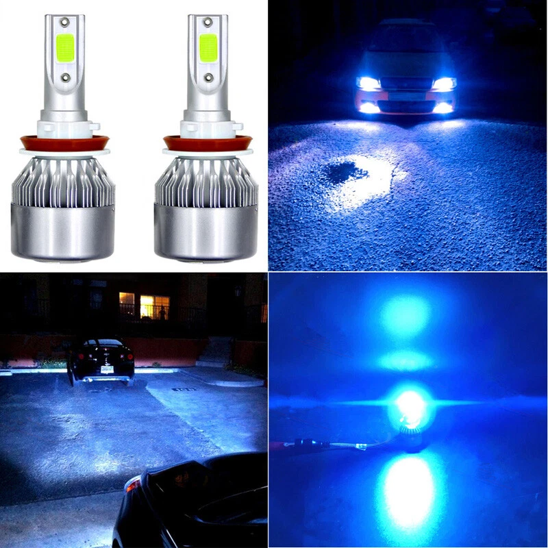 For Mazda 6 2009-2010 ICE Blue 8000K 144W COB LED Headlight Hi/Low Beam — 第 4/4 张图片