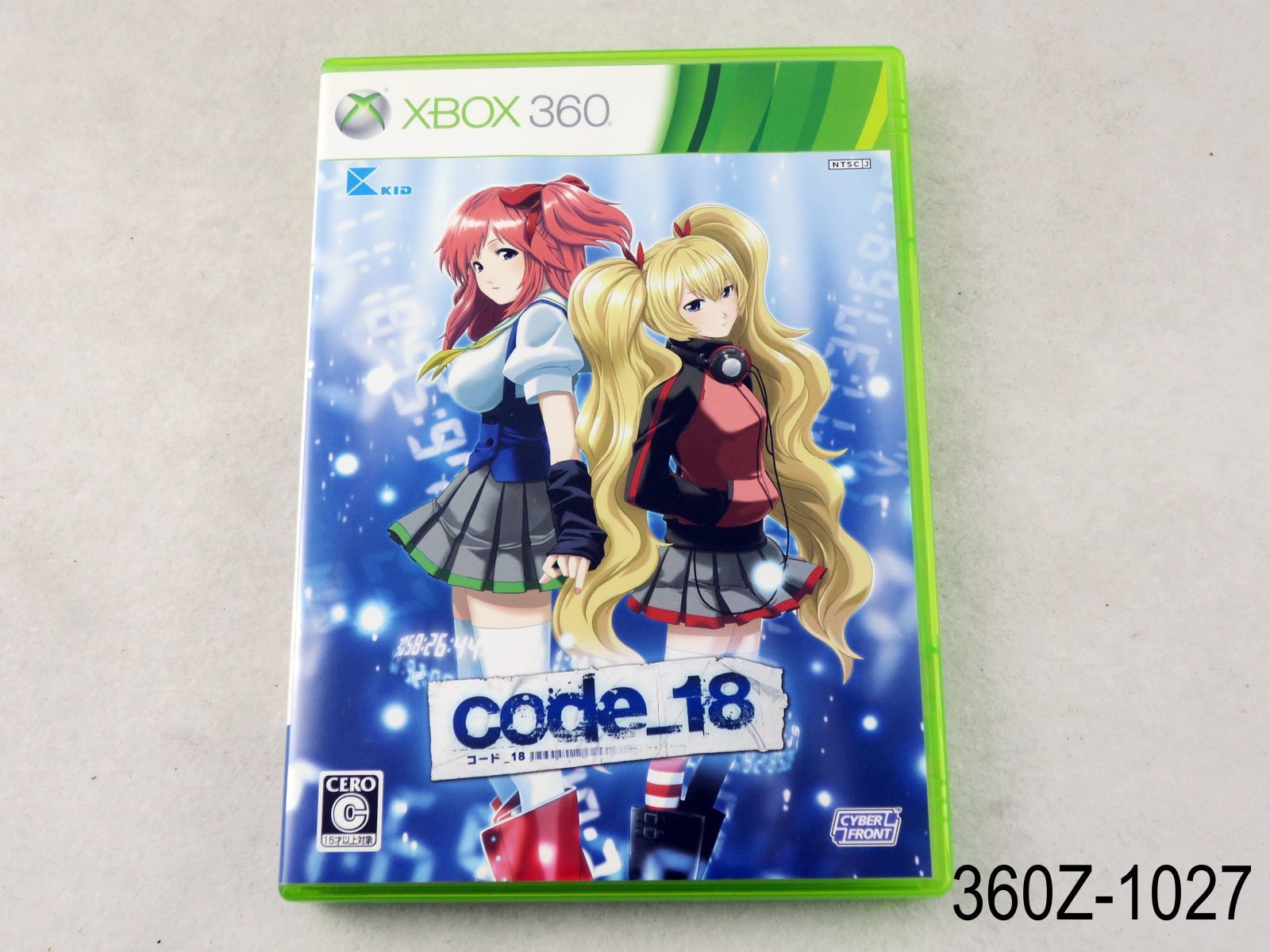 Code_18 Xbox 360 Japanese Import Xbox360 Japan code18 Infinity JP US Seller  | eBay