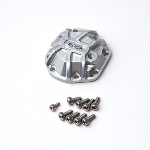 G-Made 30011 3d Machined Differential Cover Silver for R1 Axle. - Picture 2 of 2