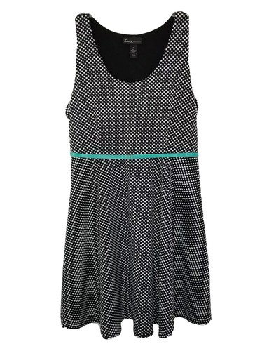 lane bryant skater dress Lane bryant size 18 Black and white skater dress