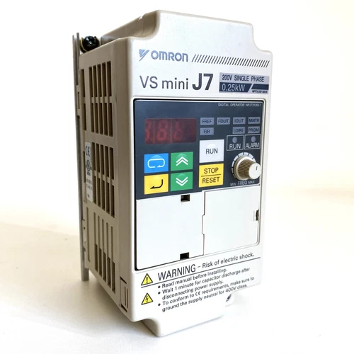 Omron CIMR-J7AZB0P2 VS Mini J7 Frequency Converter Inverter 0.25 kW