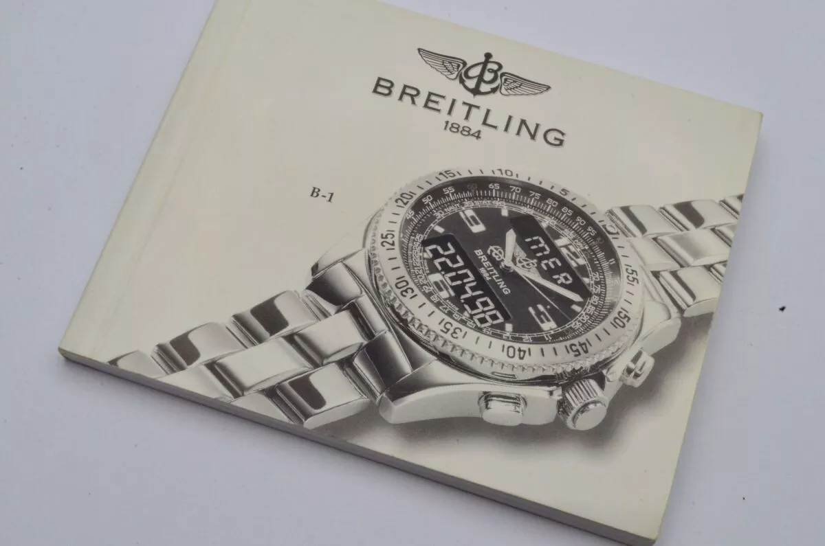 Breitling b1 best sale manual