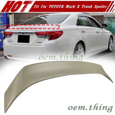 10-19 Fit For TOYOTA Mark X Generation Sedan A Rear Trunk Spoiler Wing Painted